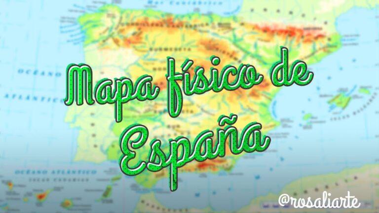 Explorando la Geografía de España: Un Mapa Detallado