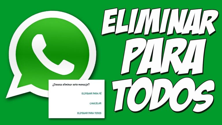 Solución fácil: Eliminar para todos en WhatsApp sin que aparezca