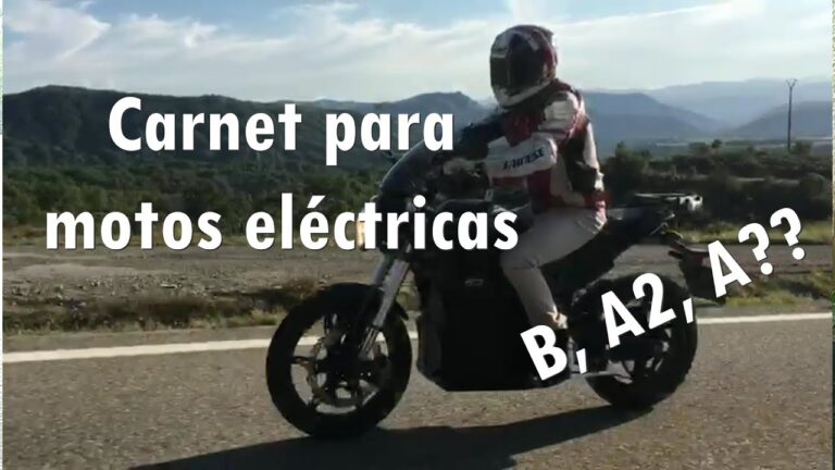 Beneficios de las motos eléctricas para el carnet B
