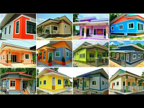 La elección perfecta del color para la casa exterior
